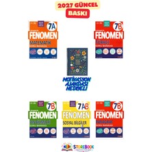 Fenomen Yayıncılık 7.sınıf Mat A+Fen B+Türkçe B+Paragraf B ve Sosyal Bilgiler Soru Bankası Zamansız Ajanda Hediyeli 2027