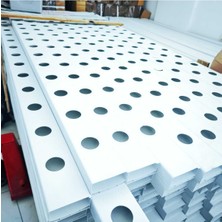 Nft Kanal Topraksız Tarım Borusu 50X100MM 2 Metre(12 Fidelikli) X2 Adet