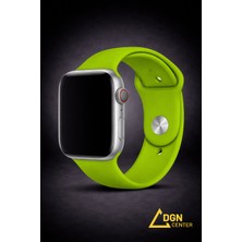 Fmk Apple Watch 42 mm (1., 2., 3. ve 10. Nesil) Uyumlu Premium Silikon Kordon