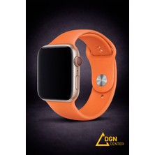 Fmk Apple Watch 42 mm (1., 2., 3. ve 10. Nesil) Uyumlu Premium Silikon Kordon