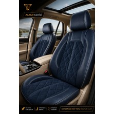 Trobus Ford Ranger 2007-2018 Uyumlu Altar Serisi Tay Tüyü Füme Oto Koltuk Kılıfı