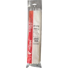 Tork 370X4,5 mm Plastik Kablo Bağı Beyaz 100 Adet