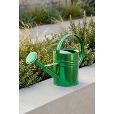 Olivia 3,5 Litre Metal Çiçek Bahçe Sulama Kabı Transparan Yeşil - Modern Dekoratif Çok Amaçlı Sulak