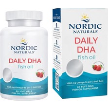 Nordic Naturals Daily Dha Extra Fish Oil 60 Soft Gels (Omega 3 Balık Yağı)