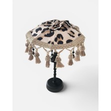 Leopar Desen Bali Şemsiyesi
