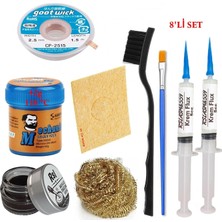MHM Kremlehim Mchanc 138°C 42GR Havya Uc Temizleyici Flux Lehim Toplama CP-2515 Lehim Emme Teli,yardımcı SET05