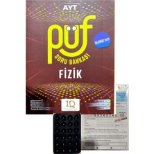IQ Yayınları Püf Ayt Fizik Soru Bankası+Üç Dört Beş Tyt Deneme+Vantuz