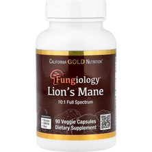 California Gold Nutrition, Organic Lion's Mane, 90 Veggie Capsules