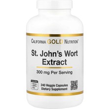 California Gold Nutrition, St John's Wort Extract, 300 Mg, 240 Veggie Capsules