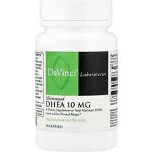 Da Vinci Labs Da Vinci Mikronize Dhea, 10 Mg, 90 Kapsül Takviye Edici Gıda