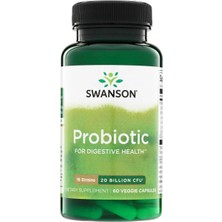 Swanson Probiyotik 16 Suş 20 Milyar Cfu 60  An Kapsül