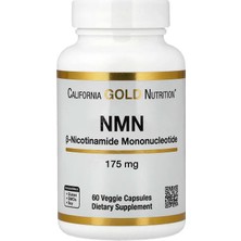 California Gold Nutrition, Nmn, 175 Mg, 60 Veggie Capsules