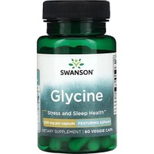 Swanson Glycine, 500 Mg, 60 Veg.kapsül.usa Menşei.dmmedicine'den