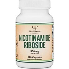 Nicotinamide Riboside 500 Mg, 120 Kapsül – Nad+ Destekleyici Formül - Takviye Edici Gıda