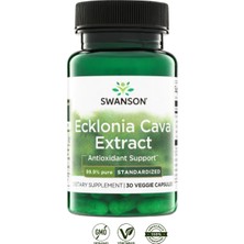 Swanson Ecklonia Cava Extract 30     Kapsül – Deniz Yosunu Ekstraktı