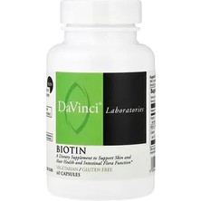 Da Vinci Labs Da Vinci Biyotin, 60 Kapsül Takviye Edici Gıda