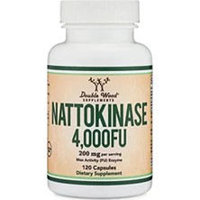 Nattokinase 4000 Fu, 120 Kapsül – Yüksek Aktivite Enzim Desteği - Takviye Edici Gıda