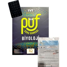 IQ Yayınları Püf Tyt Biyoloji Soru Bankası+Üç Dört Beş Tyt Deneme+Vantuz