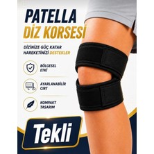 Profesyonel Dizlik Patella ve Menisküs Koruyucu Bandajlı Ortopedik Dizlik Korsesi