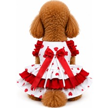 Patilemece Kalpli Kedi Köpek Elbisesi