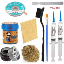 Smnr Kremlehim Mchanc 138°C 42GR Havya Uc Temizleyici Flux Lehim Toplama Cp-3,5mm Lehim Emme Teli Yardımcı SETI05
