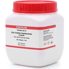 Çinko Sülfat 1kg - Farma Kalite- Saflık % 99,6