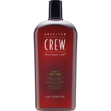 American Crew 3'ü 1 Arada Tea Tree Şampuan 1000 ml