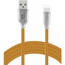 Kmrsfres Konfulon S48 Lightning Kablo Iphone Uyumlu 1m 3A - Sarı