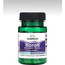 Swanson Boron 6 Mg – 60 Kapsül Mineralli Takviye ve Kemik Desteği
