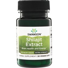 Swanson Shilajit Extract 100 Mg 30 Kapsül