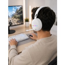 Teknodayım Teknocanmarketing Rgb Beyaz Kulaklık Max-17
