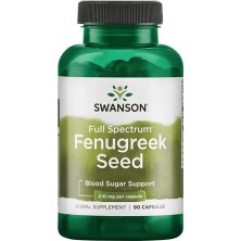 Swanson Fenugreek Seed (Özelsporcugıdaları) 610MG 90 Capsul.usa Menşei.11.
