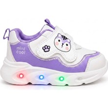 Cool Aida Işıklı Ortopedik Cırtlı Bebek Spor Ayakkabı
