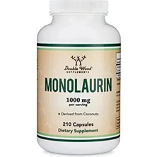 Monolaurin 1000 Mg, 210 Kapsül – Bağışıklık ve Destek - Takviye Edici Gıda