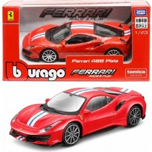 Burago 1/43 Ölçek Ferrari 488 Pısta Ferrari Model Araba