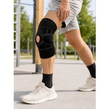 Maesko Ayarlanabilir Ligamentli Dizlik Patella Silikon Pedli Nefes Alabilir Diz Koruyucu