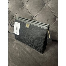 Pazarvia Shop Clutch Monogram Çanta