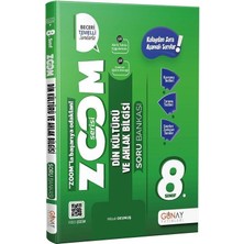 Akm Kitap 8. Sınıf Zoom Serisi Din Kültürü ve Ahlak Bilgisi Soru Bankası Günay Yayınları