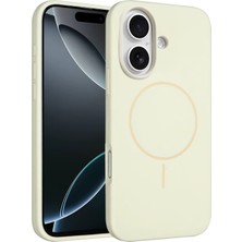 Kmrsfres Joko  Iphone 16 Kılıf Jully Magsafe Kapak - Bej