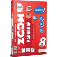 Akm Kitap 8. Sınıf Paragraf Zoom Serisi Soru Bankası Günay Yayınları