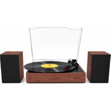 Record Master – Wooden Classic Serisi RM-519 Pikap – 33, 45 Devir Plak Çalar