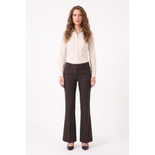 Linavis Kadın Ispanyo Paça Kumaş Pantolon Bmz BGL-ST05650