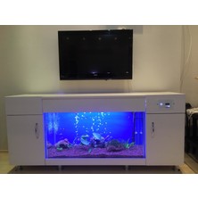 Kanki Pet KP160TVLED Dizayn Akvaryum TV Ünitesi