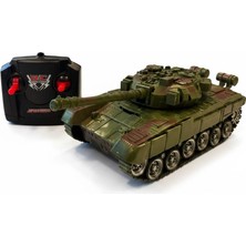 Gees Global 360-1A Pilli 4 Fonksiyonlu Kumandalı Oyuncak Tank