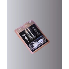 Belle Fusion Mey Ithalat® USB Type-C Şarjlı Aaa Lityum Pil 1000+ Şarj Döngüsü ile Uzun Ömür