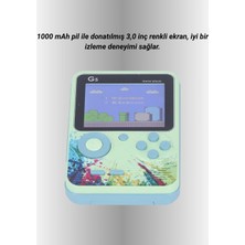 Belle Fusion Mey Ithalat® G5 Taşınabilir Retro Oyun Konsolu - Çocuk ve Yetişkinler Için