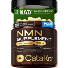 Cata-Kor Nmn Nad  Quercetin Tmg Resveratrol Nmnh  60 Capsul.(Ösg Özel Sporcu Gıdaları)