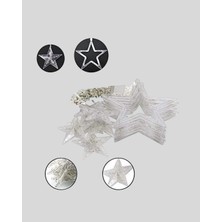 Belle Fusion Mey Ithalat® Yıldız Figürlü Perde Peri LED 3x3 Metre Dekoratif Işık Yeni Nesil