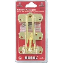 Belle Fusion Mey Ithalat® Başel Kapı Emniyet Kelepçesi Sarı
