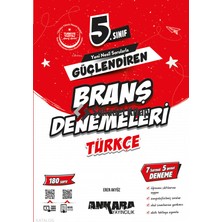 Ankara Yayıncılık 5. Sınıf Türkçe Güçlendiren Branş Denemeleri